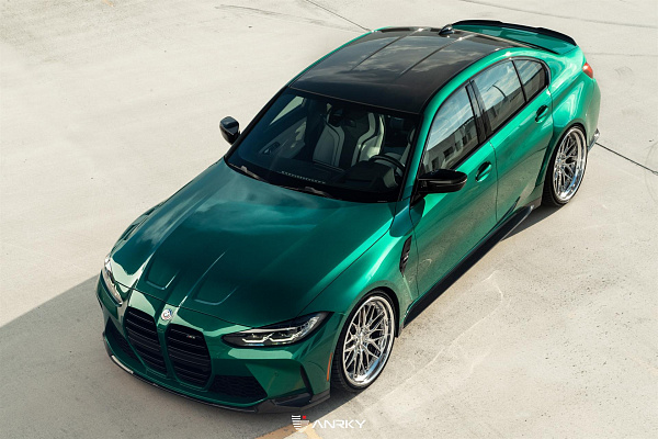 Фото дисков Anrky RS1 Полированный лак на BMW 3/M3 (G2x/G80)