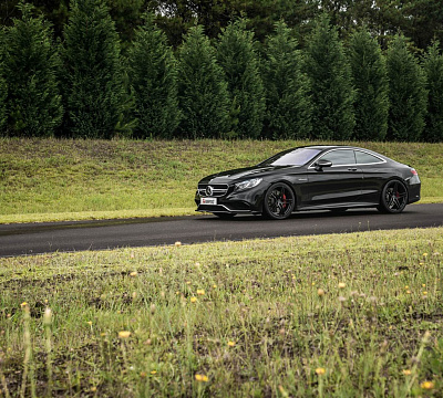Фото дисков HRE P107 на Mercedes-Benz S-Class (W222, C217)