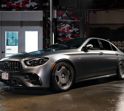 Фото дисков HRE 544 на Mercedes-Benz E-Class (W213, S213, C238)