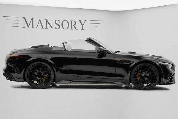 Фото дисков Mansory Y.10 Черный глянец на Mercedes-Benz SL (R232)