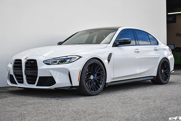 Фото дисков HRE FF28 Черный глянец на BMW 3/M3 (G2x/G80)