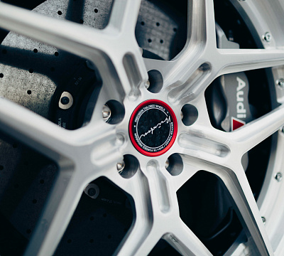 Фото дисков Brixton Forged WR7 на Audi R8 (4S)