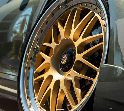 Фото дисков HRE 540C на Porsche 911 VIII