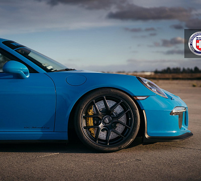 Фото дисков HRE R101 на Porsche 911 VII