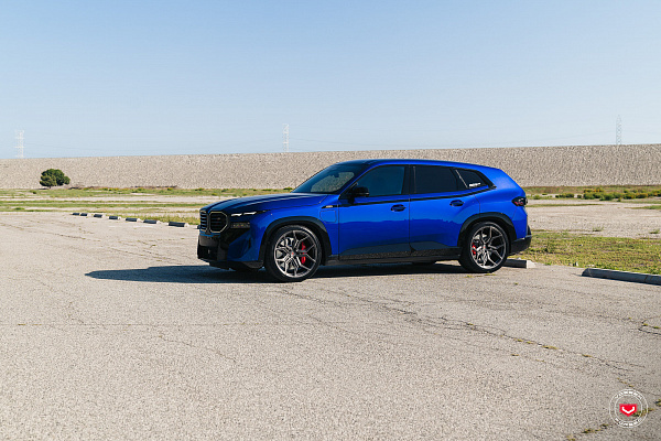 Фото дисков Vossen EVO-3 Глянцевый темный лак на BMW XM