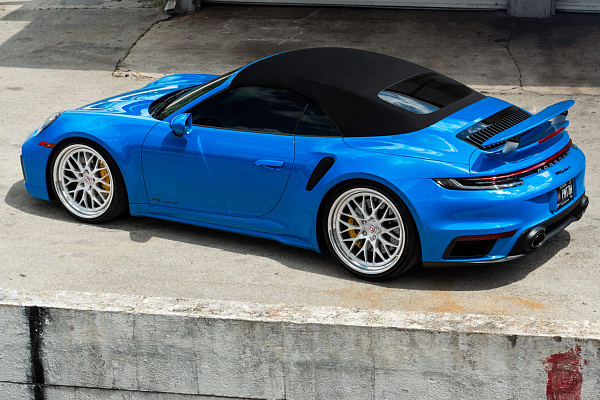 Фото дисков HRE 520 Глянцевый лак на Porsche 911 VIII