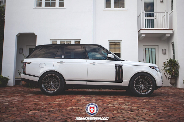 Фото дисков HRE P103 Глянцевый темный лак на Land Rover Range Rover IV