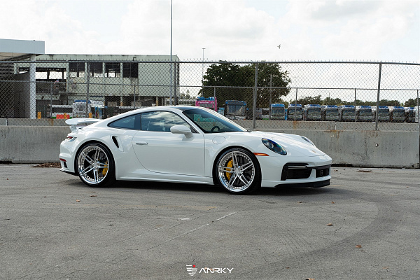 Фото дисков Anrky AN27 Полированный лак на Porsche 911 VIII