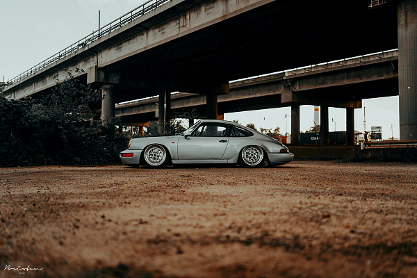 Фото дисков Brixton Forged BF01 Глянцевый тонированный лак на Porsche 911 III