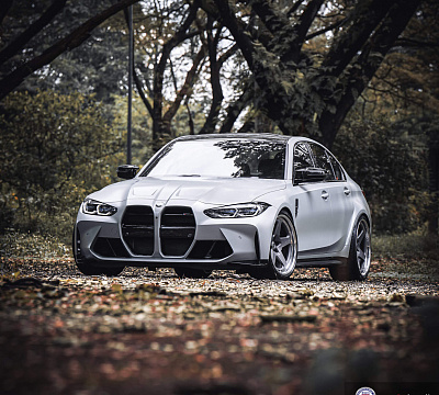 Фото дисков HRE 527 на BMW 3/M3 (G2x/G80)