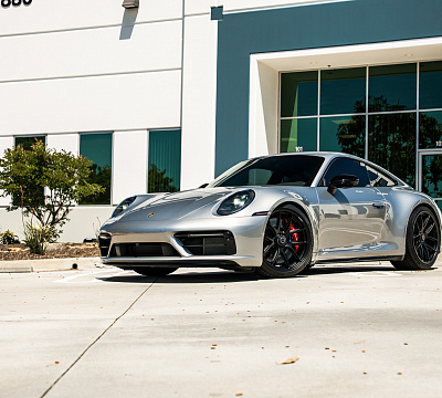 Фото дисков Brixton Forged FDE01 на Porsche 911 VIII