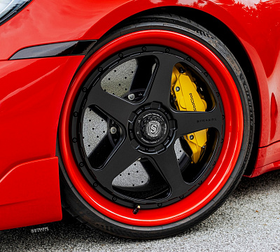 Фото дисков Strasse Wheels S5 Track на Porsche 911 VIII