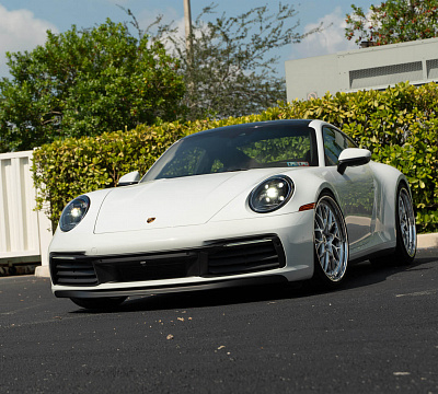 Фото дисков HRE 520 на Porsche 911 VIII