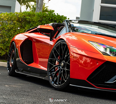 Фото дисков Anrky AN20 на Lamborghini Aventador