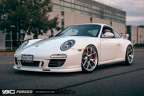 Фото дисков BC Forged KL01 Глянцевый лак на Porsche 911 VI