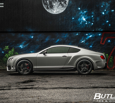 Фото дисков Vossen HF-1 на Bentley Continental GT II
