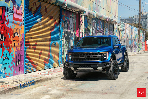 Фото дисков Vossen HF6-4 Черный глянец на Ford F-150 XIV