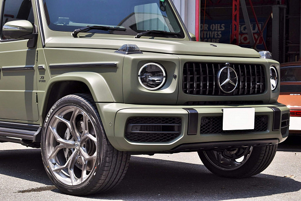 Фото дисков HRE P111SC Глянцевый лак на Mercedes-Benz G-Class III
