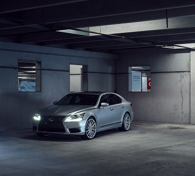 Фото дисков Vossen HF-4T на Lexus LS IV
