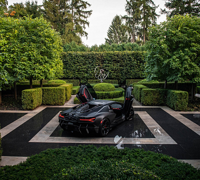 Фото дисков Vossen S21-08 на Lamborghini Revuelto