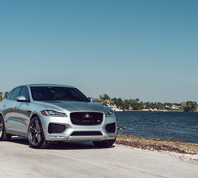Фото дисков Vossen HF-1 на Jaguar F-Pace