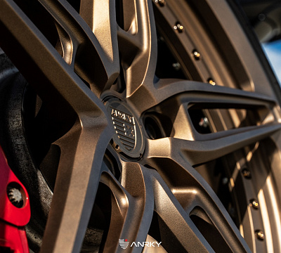 Фото дисков Anrky AN27 на Porsche Panamera III