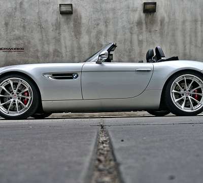 Фото дисков HRE S204 на BMW Z8