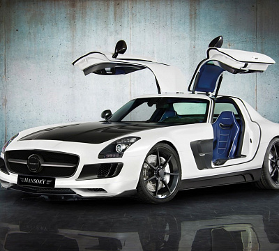 Фото дисков Mansory FS.7 на Mercedes-Benz SLS AMG