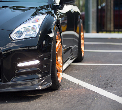 Фото дисков Vossen CG-202 на Nissan GT-R