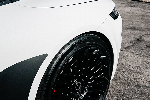 Фото дисков Brixton Forged TR20 AERO1 Черный сатин на Porsche 911 VIII