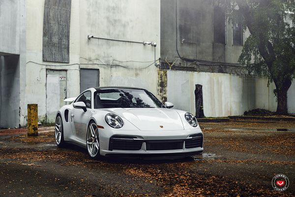 Фото дисков Vossen EVO-1R Глянцевый лак на Porsche 911 VIII