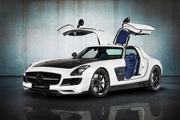Фото дисков Mansory FS.7 Черный сатин на Mercedes-Benz SLS AMG