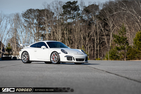 Фото дисков BC Forged HCA381 Глянцевый лак на Porsche 911 VII