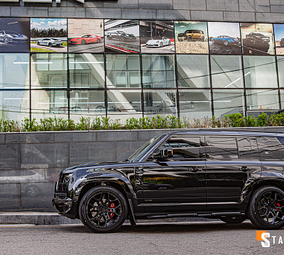 Фото дисков Vossen UV-4 на Land Rover Defender II