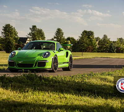 Фото дисков HRE P104 на Porsche 911 VII