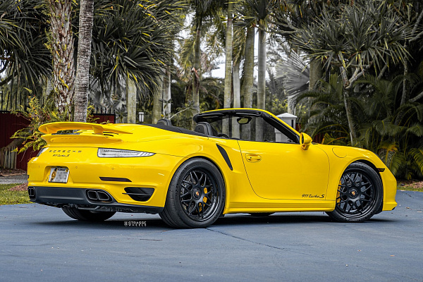 Фото дисков Strasse Wheels SV8 Performance Черный матовый на Porsche 911 VII