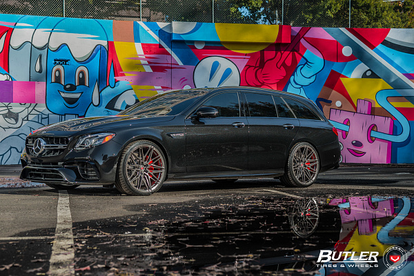 Фото дисков Vossen EVO-5R Глянцевый графит на Mercedes-Benz E-Class (W213, S213, C238)