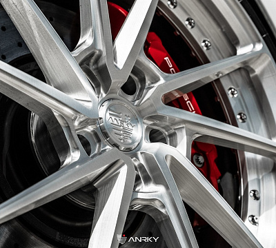 Фото дисков Anrky AN23 на Porsche 911 VIII