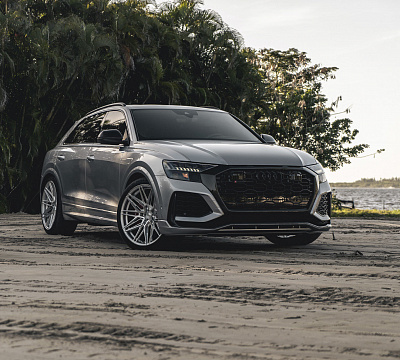 Фото дисков Vossen HF-7 на Audi Q8