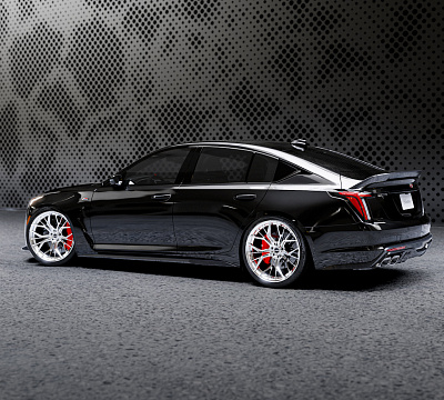 Фото дисков Rusch GT-01 на Cadillac CT5