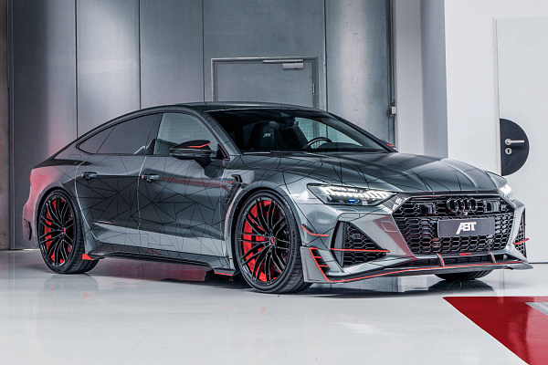 Фото дисков ABT Hight Performance HR-F Черный глянец на Audi A/RS 7 (4K)
