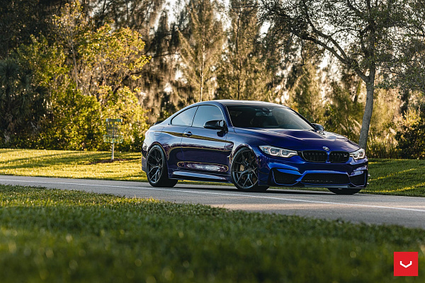 Фото дисков Vossen HF-5 Глянцевый графит на BMW 4/M4 (F32/F82)