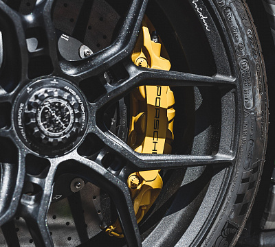 Фото дисков Brixton Forged CM5-R на Porsche 911 VII
