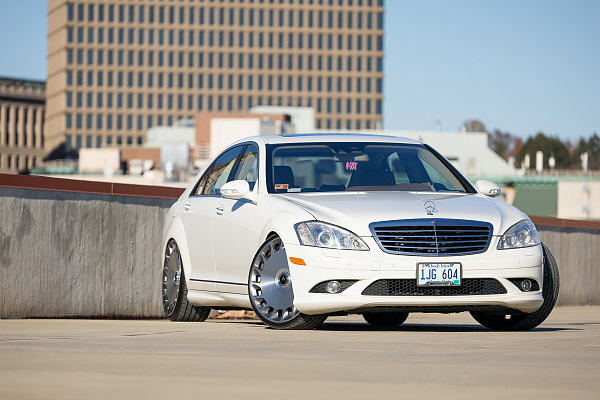 Фото дисков Asanti ARISTOCRAT Глянцевый лак на Mercedes-Benz S-Class (W221)