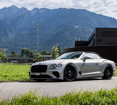 Фото дисков Vossen HF-8 на Bentley Continental GT III