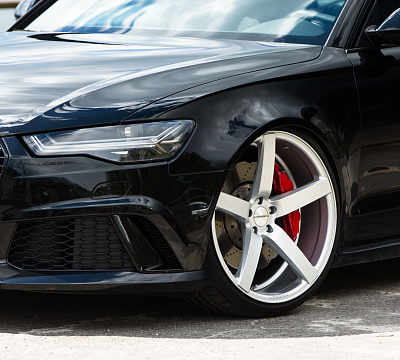 Фото дисков Vossen CV3 на Audi A/RS 6 (C7)