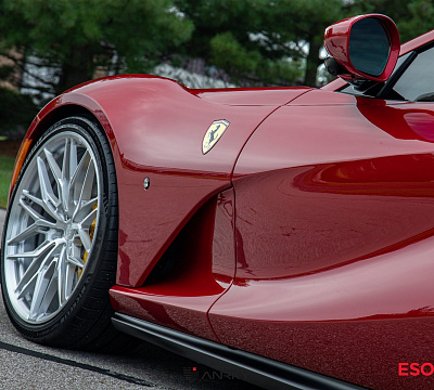 Фото дисков Anrky S1-X1 на Ferrari 812