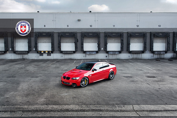 Фото дисков HRE P107 Сатиновый графит на BMW 3/M3 (F3x/F80)