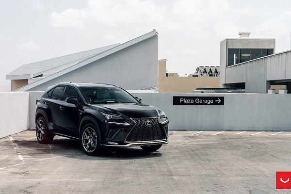 Фото дисков Vossen HF-5 Сатиновый графит на Lexus LX III