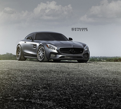 Фото дисков Strasse Wheels SM7 Deep Concave FS на Mercedes-Benz AMG GT I